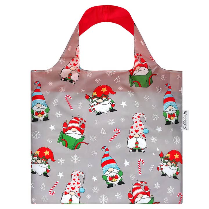 Wrapables Christmas Holiday AllyBag Collection Reusable Bag for wholesale by Wrapables.com