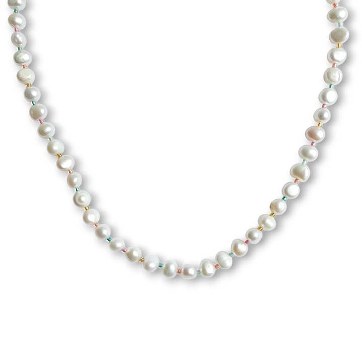 Confetti sötvattenspärlhalsband för wholesale av ETHICGOODS