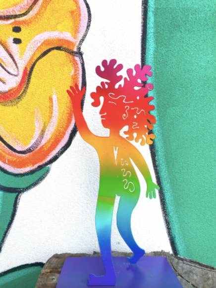 Nudie with a Booty for wholesale by Garden Deva Sculpture Co.