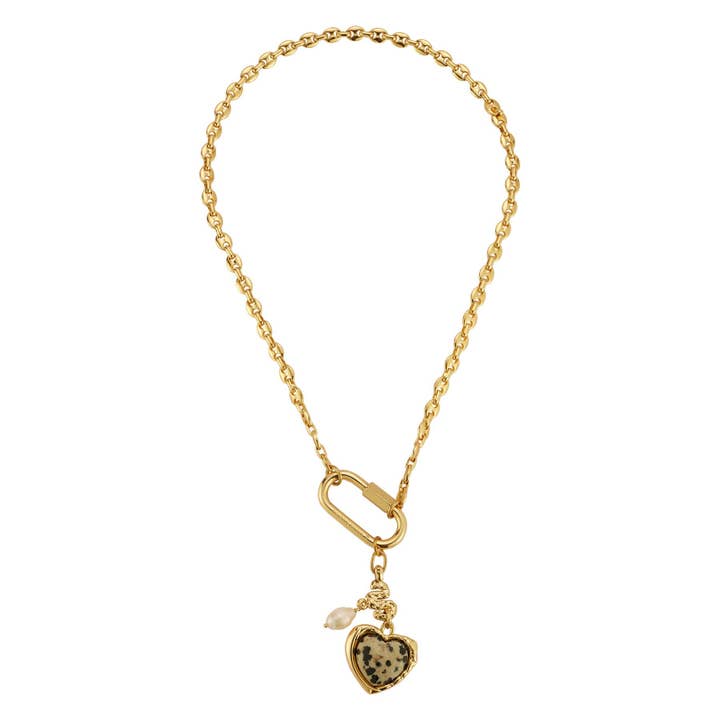 Gold Gabriela Charm Necklace for wholesale on Faire
