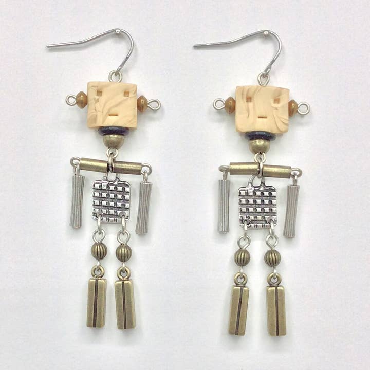 Teeny Tinytron Earrings - 3435 for wholesale by Alchemy Inc