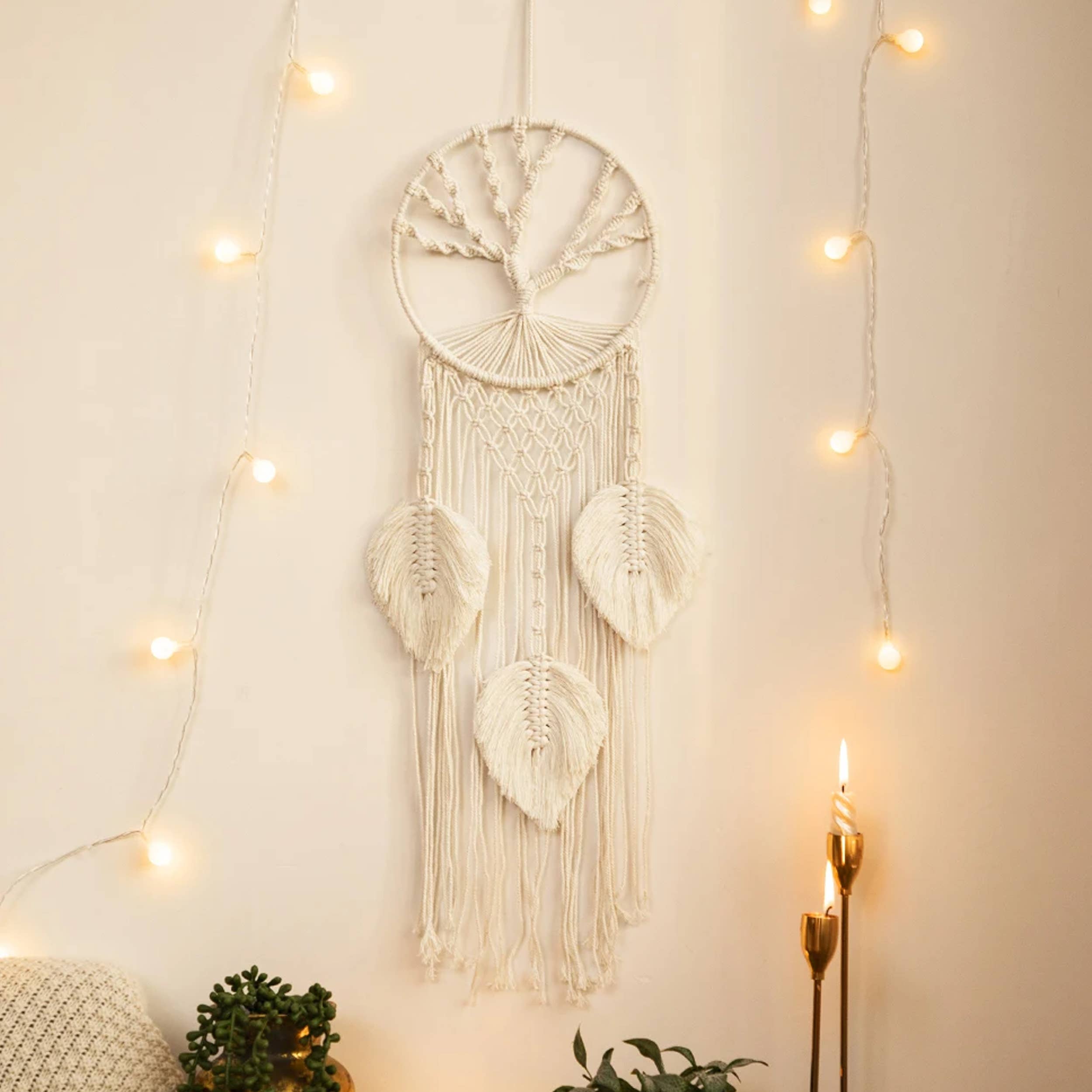 Buddha Ayurveda - Wholesale Dromenvanger - Macramé Handgemaakte Dromenvanger Muurdecoratie1