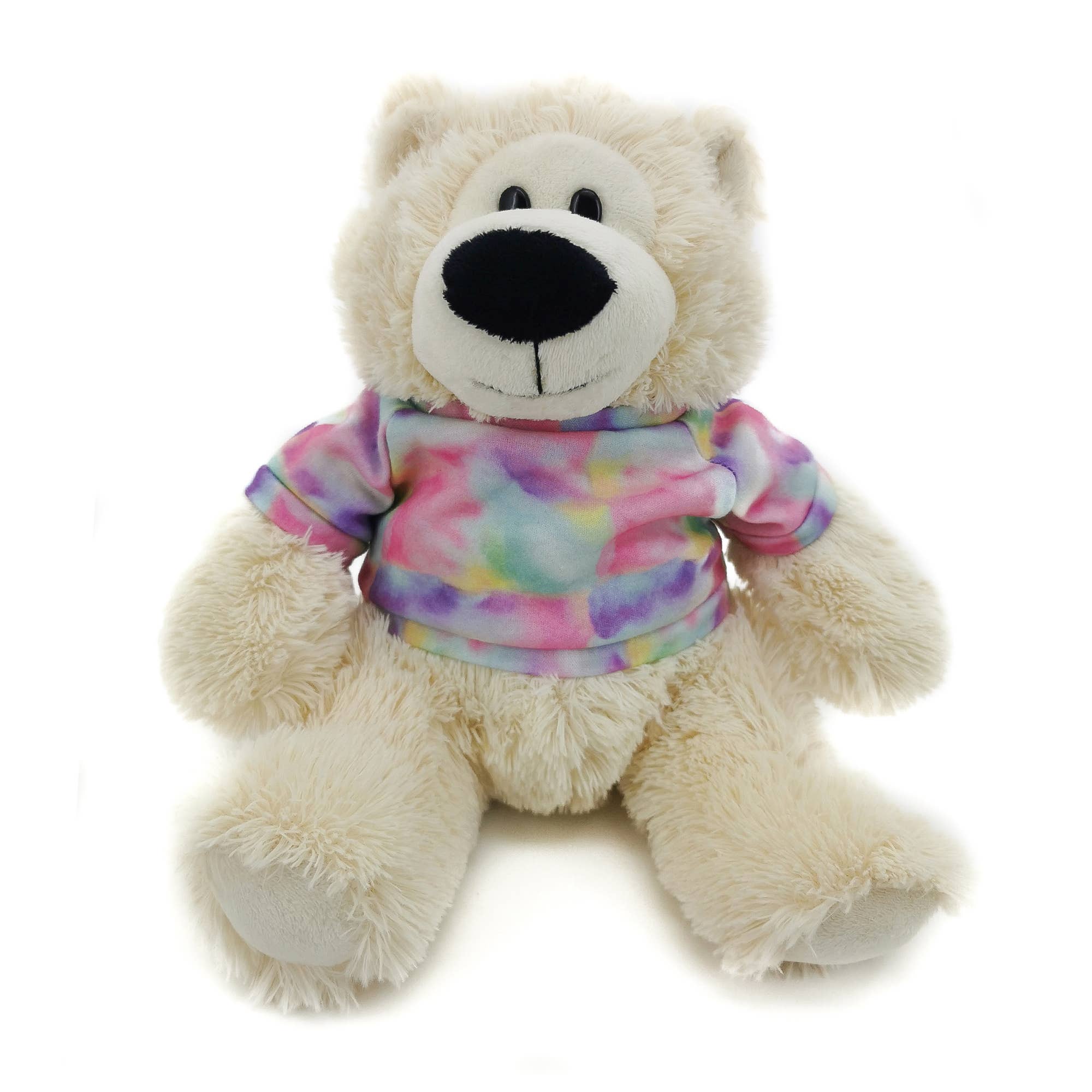 11" Cream Plush Bear in Custom T-shirts | Customizable Plush for wholesale on Faire15