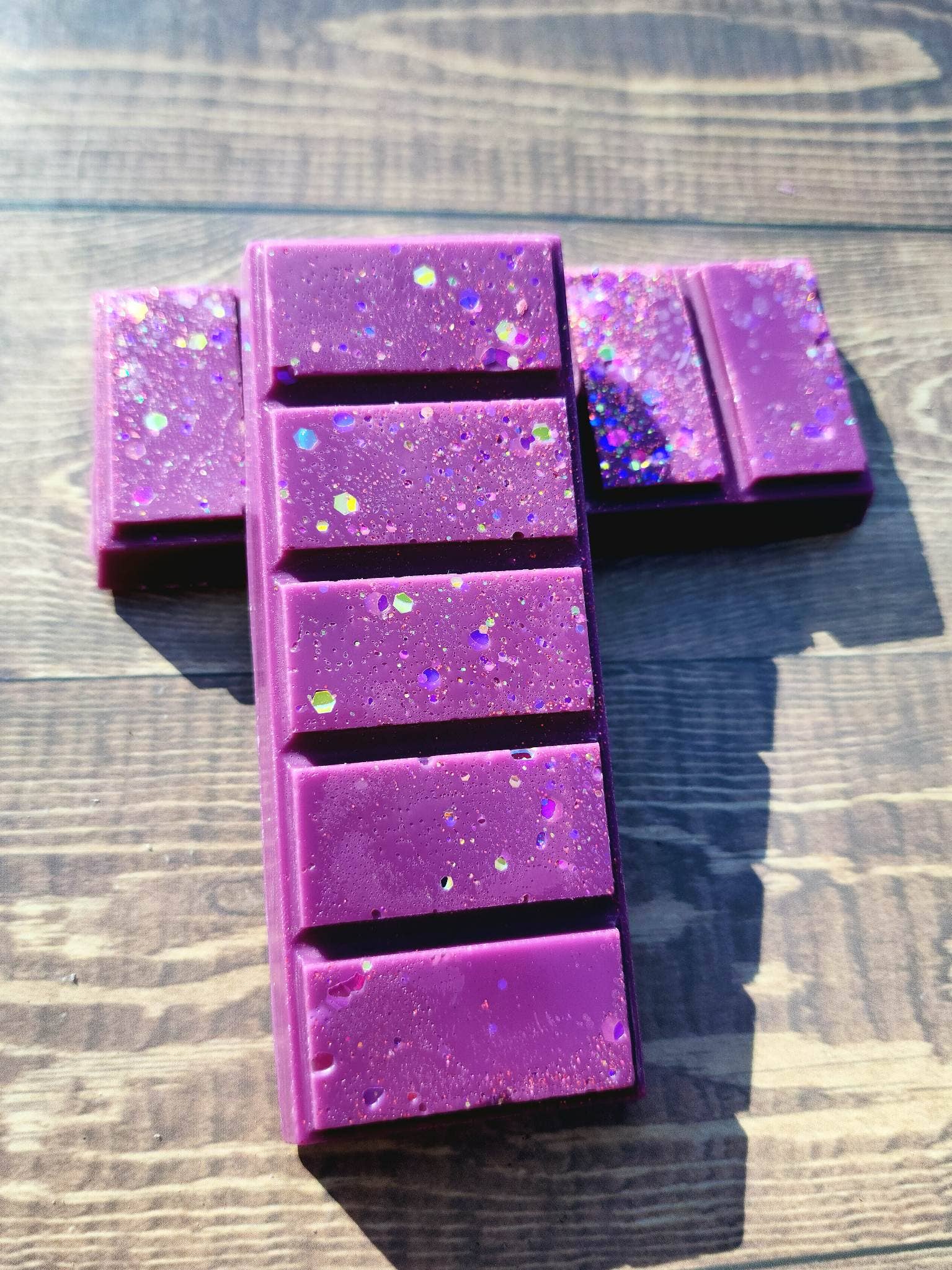 Rainy Morning Candles - Wholesale Wax Melt - Bookworm | Leather Book + Vanilla Snap Bar Wax Melts1