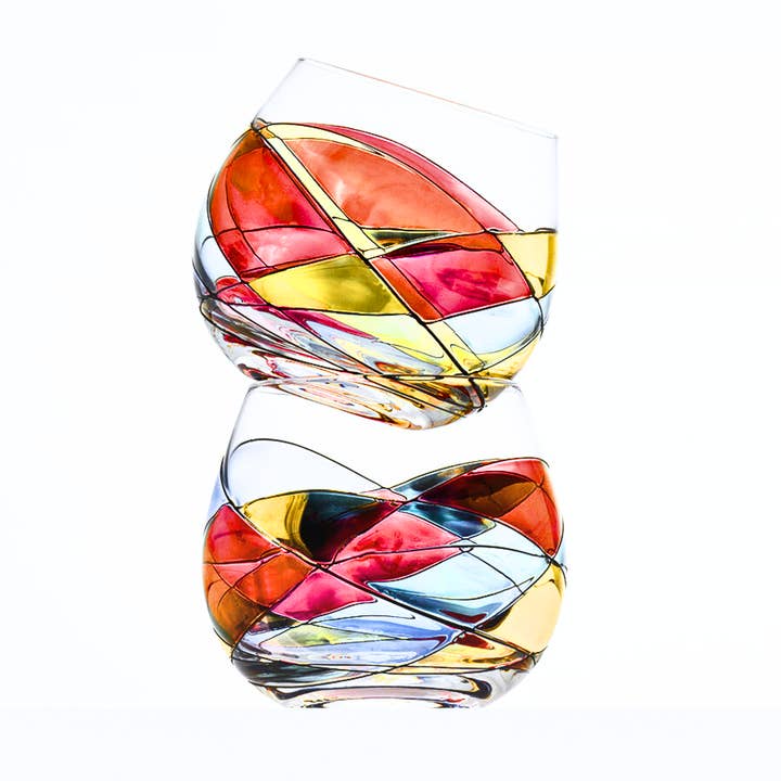 Stemless Ballon Wine Glass for wholesale by Victoria Barcelona
