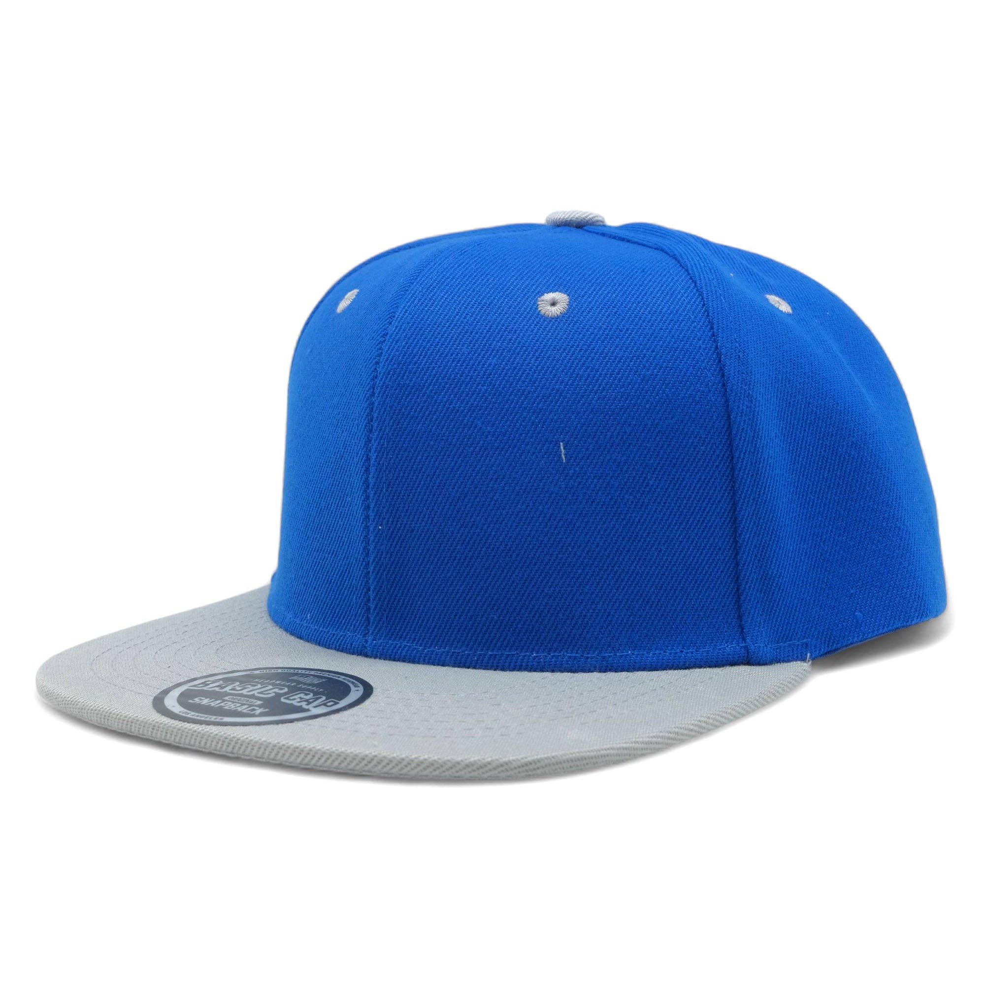 Eon Company Group, Inc - Wholesale Baseball Cap - Unisex - Blank Solid Two Tone Color Snapback Caps28