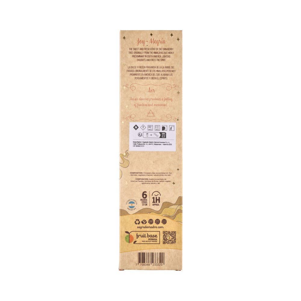 Vives de la Cortada S.L - Wholesale Incense - 5 elements of air and joy - Sagrada Madre2