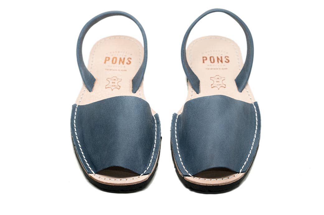 Pons - Wholesale Sandals - Women's - Pons Shoes - Classic Women - French Blue