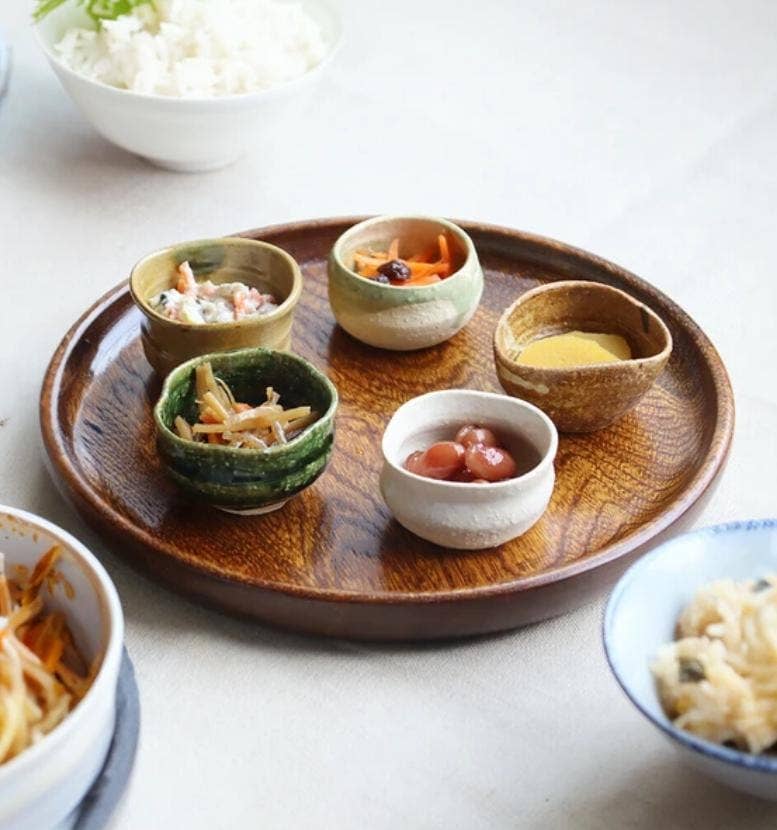 「FUNJI」In Japan – Großhandel Tee-/Kaffeetasse – Handgefertigtes Mino-Keramik Sake-Becher-Set in Holzkiste0