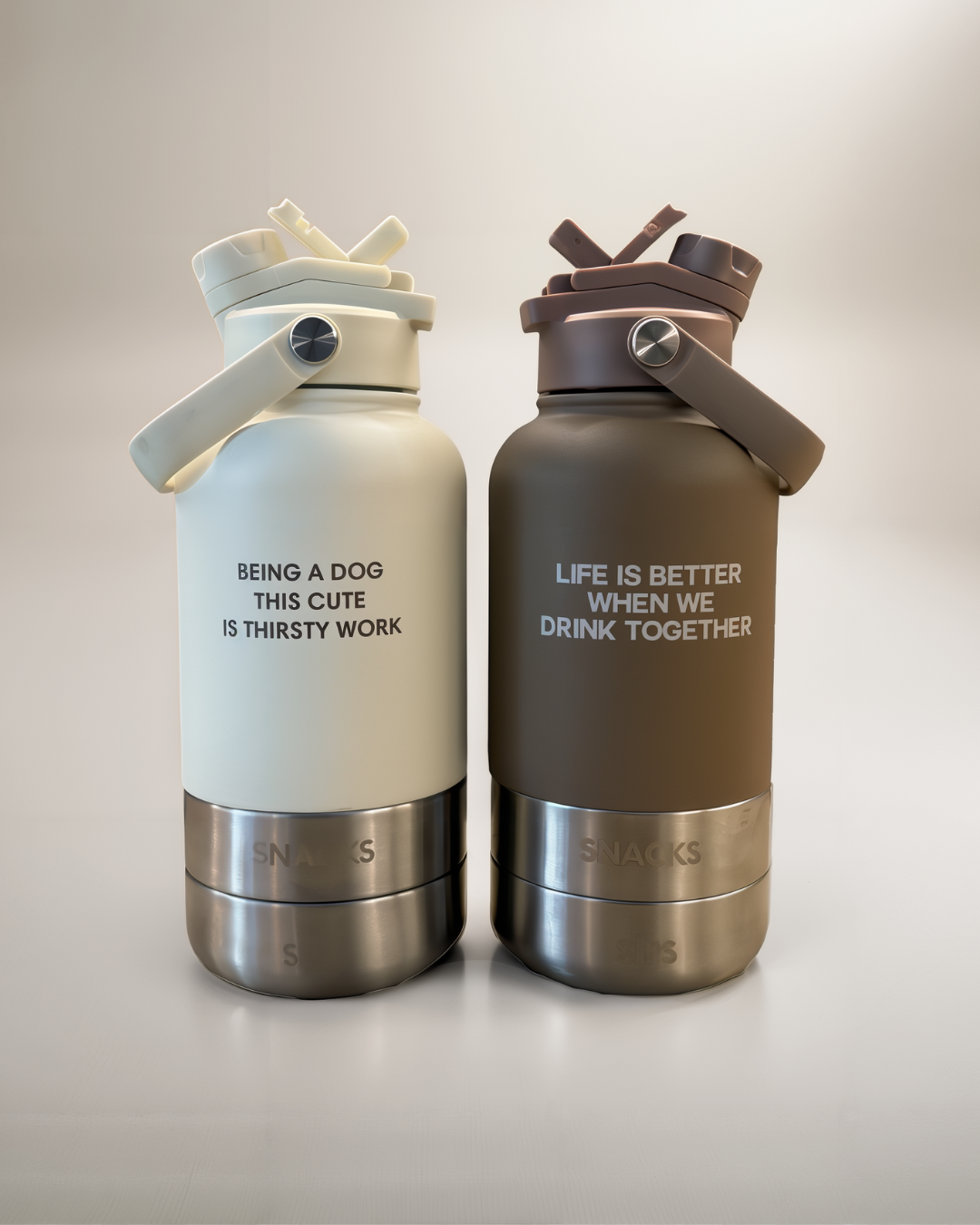 By Teddy - Wholesale Water Bottle - The Bowl Bottle | 3-in-1 Travel Bottle0