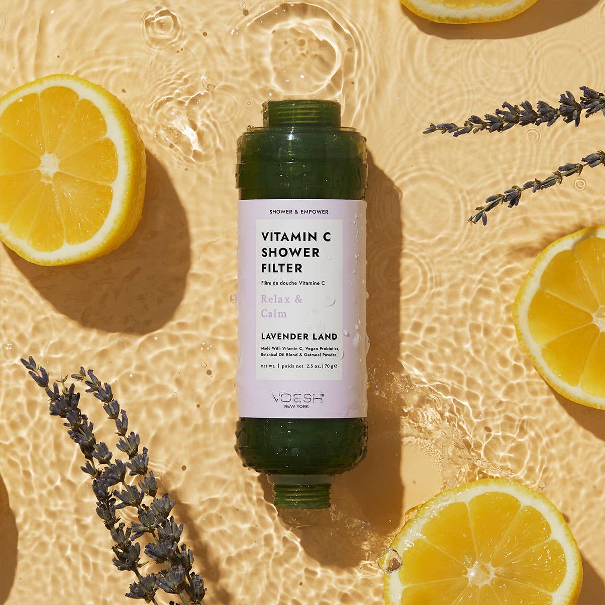 VOESH New York - Wholesale Retailer Display - Beauty & Wellness - Vitamin C Shower Filter Display Kit2