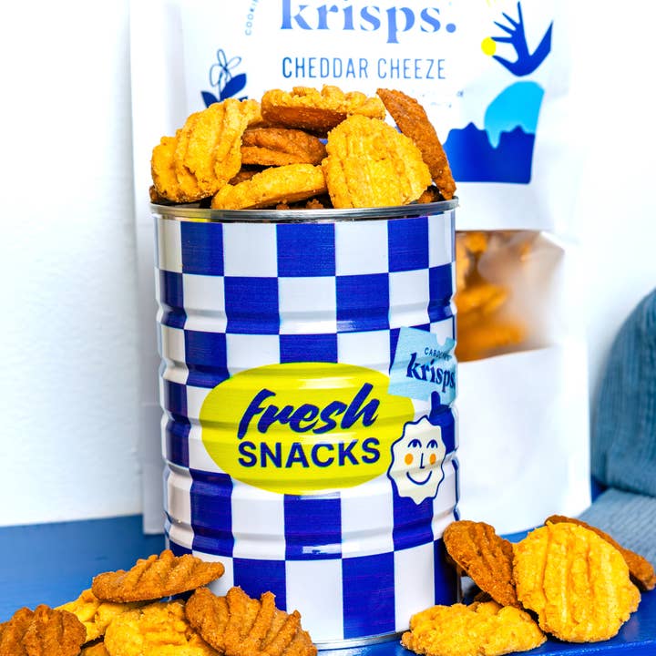 The Chicago Mix: Snack Tin for wholesale by Carolyn's Krisps