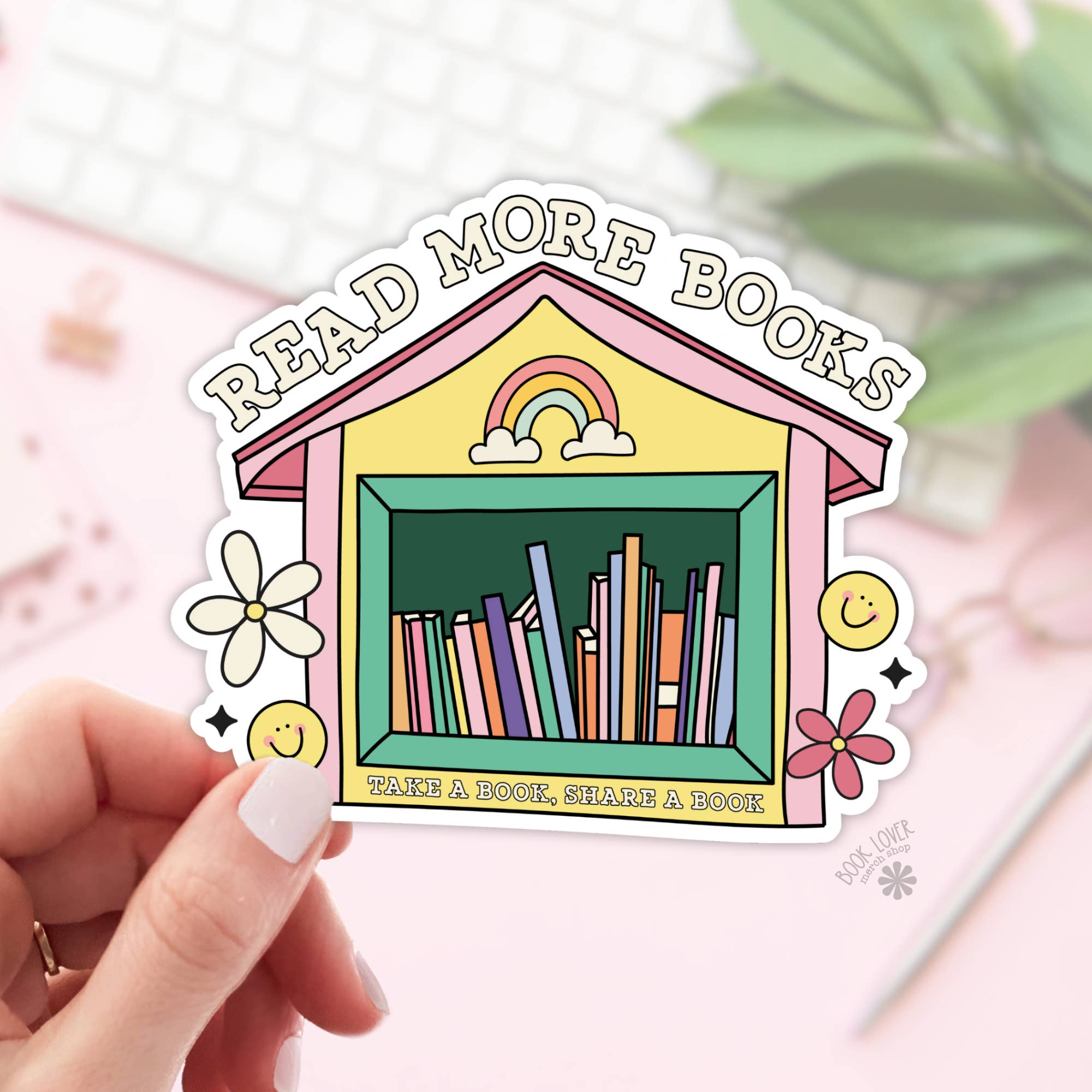 Book Lover Merch Shop - Wholesale Sticker - Read More Books Stickers / Bookish Stickers / Book Lover