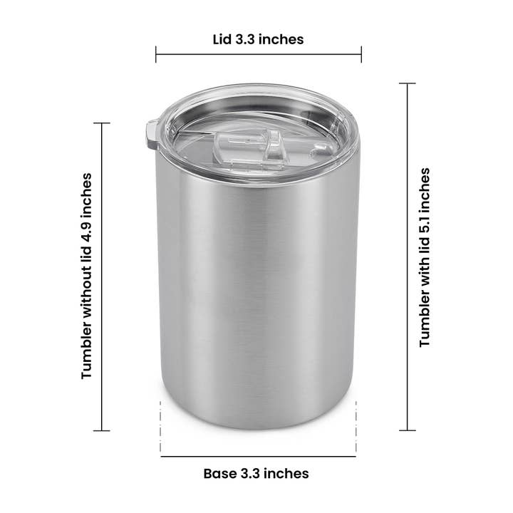 MakerFlo - Wholesale Insulated Mug/Tumbler - Makerflo 14 oz Thick Stainless Steel Tumbler