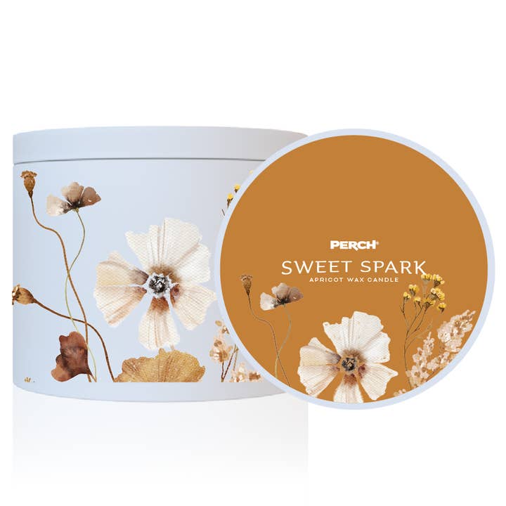 Sweet Spark Mini Tin for wholesale by Perch® CandleHouse