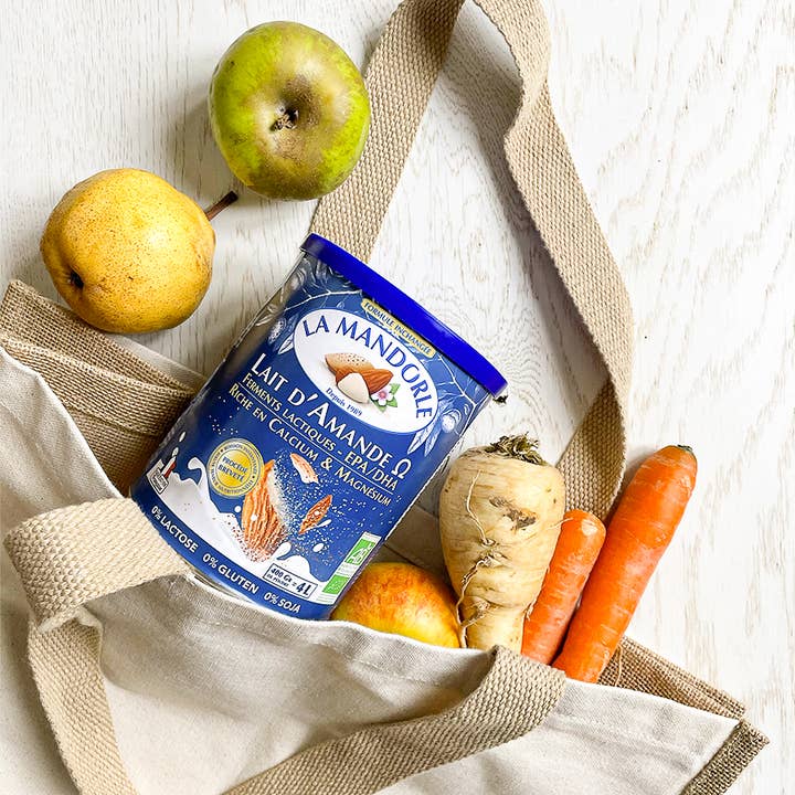 La Mandorle - Venta al por mayor Proteínas en polvo - Leche de almendras en polvo orgánica omega1