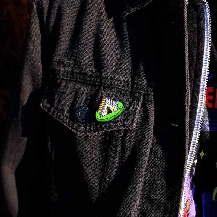 Inclusive Campy Tent Pin for wholesale by Bianca's Design Shop