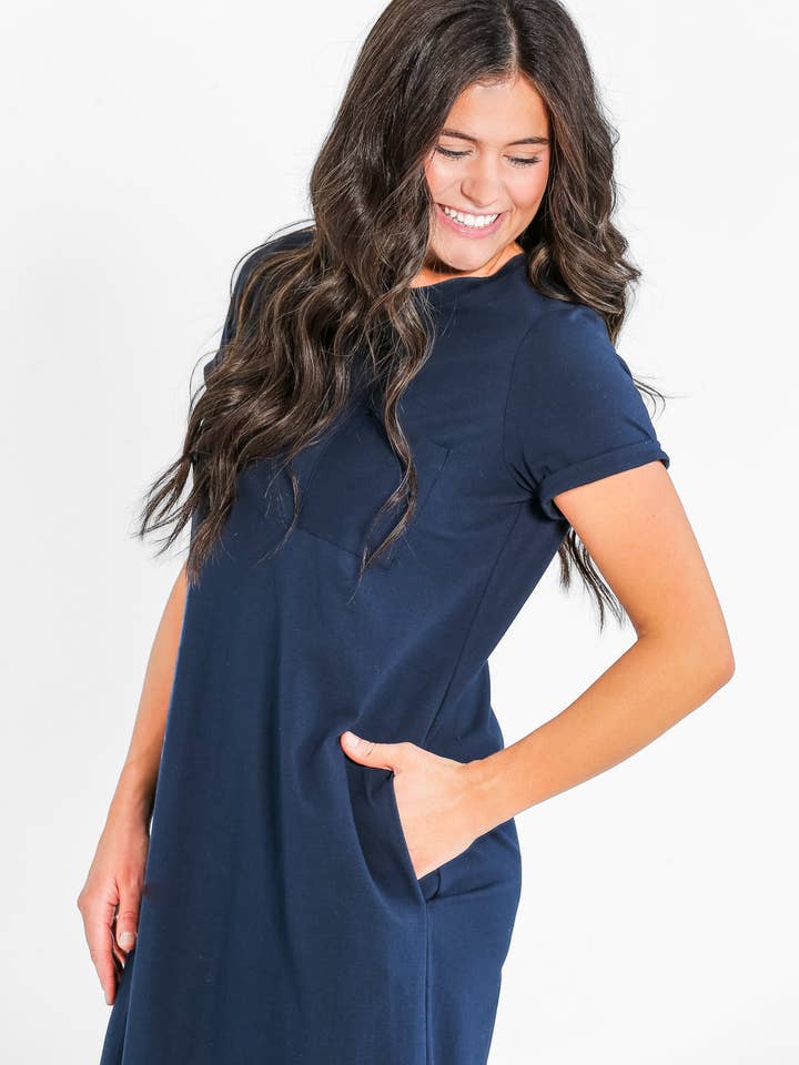 Inherit Clothing Company – Großhandel Kleid – Damen – Finley T-shirt Midikleid5