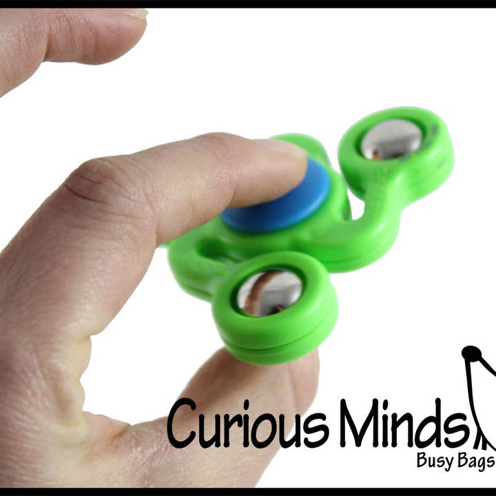 Curious Minds Toys - Wholesale Fidget Toy - Kids - 1 Fidget Spinner Toy - Spinning Hand Fidget - Anxiety ADHD3
