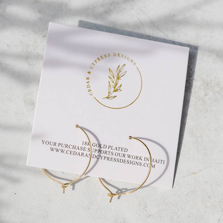 Dainty Gold Hoops and other Purchase Wholesale cedar. Free Returns & Net 60 Terms on Faire trending on Faire.