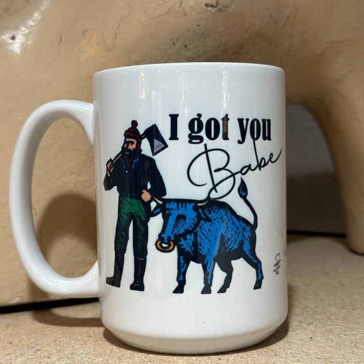I Got you Babe (Paul & Babe) 15oz Ceramic Coffee Mug for wholesale by Crooked Halo