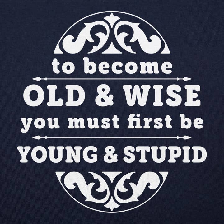 Gammal och klok T-shirt för män för wholesale av 6DS