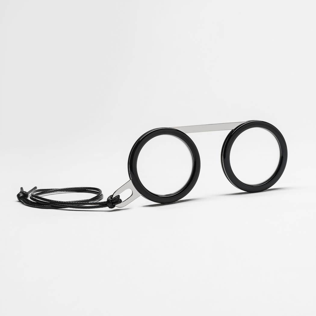 Fassamaneria srl - Vendita all'ingrosso Occhiali da vista - Unisex - Occhiali da lettura Fassamano neri/+2 - Giftbox1