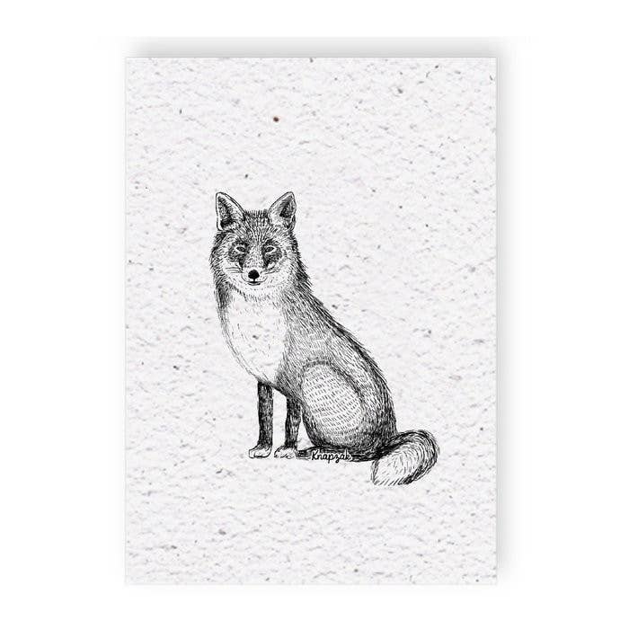 Knapzak Design - Wholesale Baby Card - Wolf Growth Map1