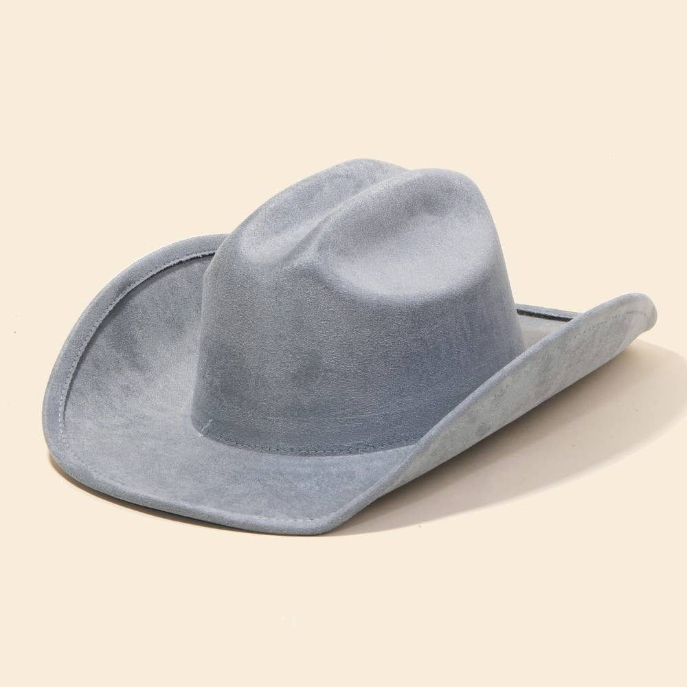 Anarchy Street - Vendita all'ingrosso Fedora - Donna - Cappello da cowboy western tinta unita5