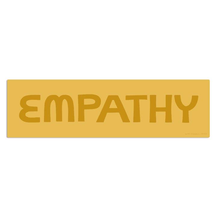 Empathy Sticker for wholesale by Worthwhile Paper