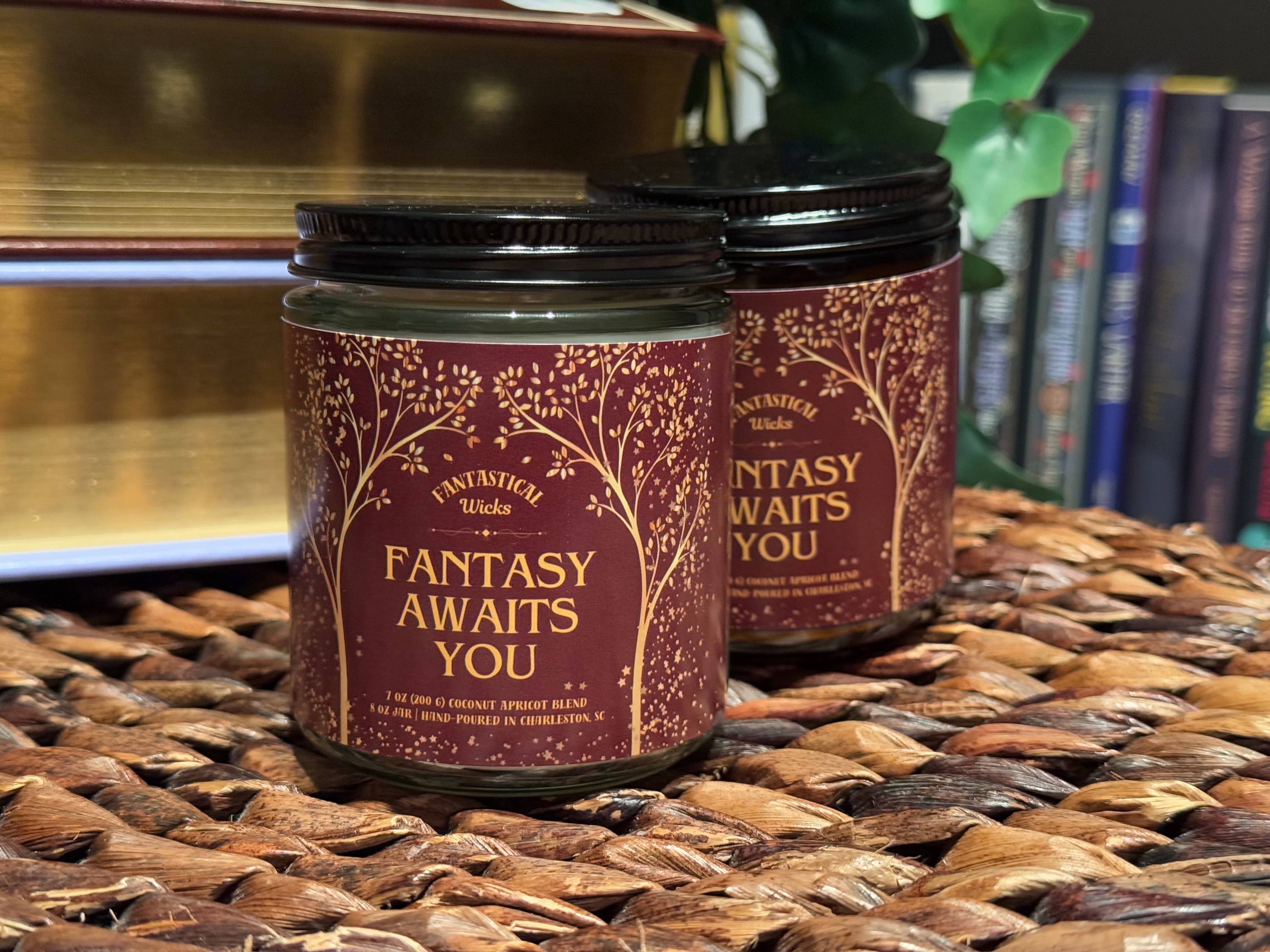 Fantastical Wicks - Wholesale Jar/Filled Candle - Fantasy Awaits You | 7 oz2
