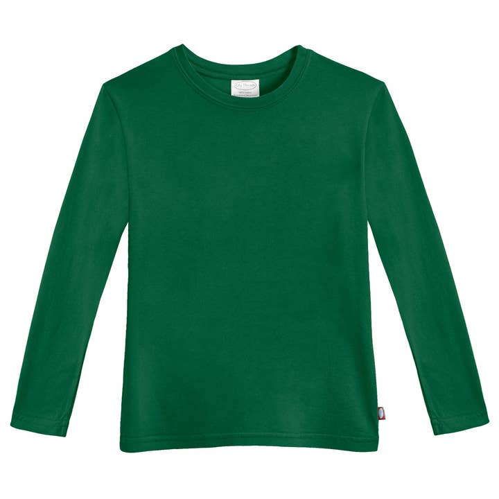 Boys Soft Cotton Long Sleeve Jersey Tee for wholesale by City Threads