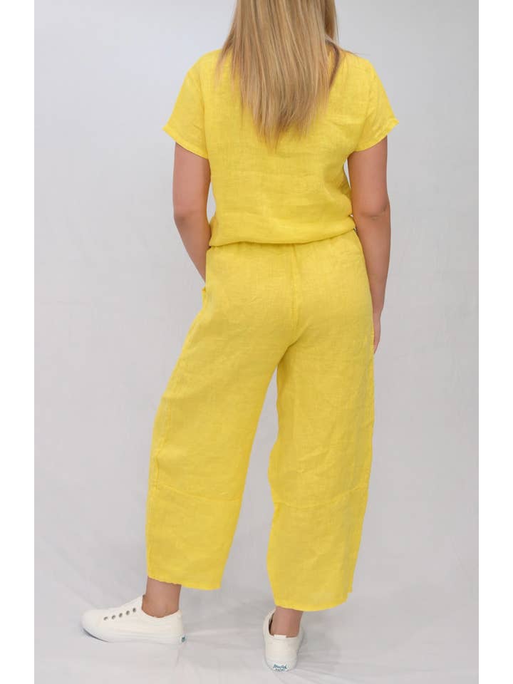 Merci Marie - Wholesale Pants - Women's - Linen Barrel Pants13