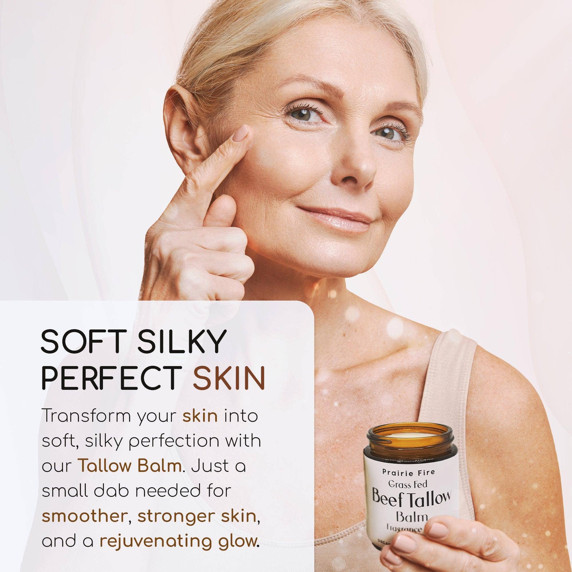 VIAI Beauty - Vente Baume/beurre pour le corps - Baume de suif de bœuf nourri à l'herbe - 4 oz - Fabriqué aux États-Unis - Suif biologique nourri et fini à l'herbe - Soin hydratant pour la peau23