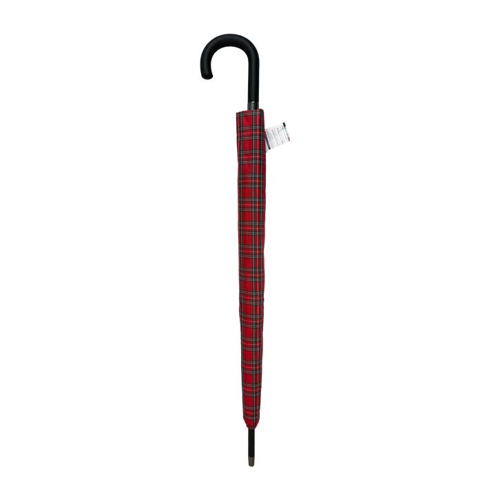 Soake - Wholesale Umbrella - Unisex - Everyday Tartan Stick Umbrella Red4