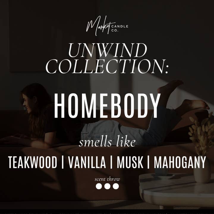 Market Candle Company - Wholesale Jar/Filled Candle - HOMEBODY SOY WAX CANDLE1