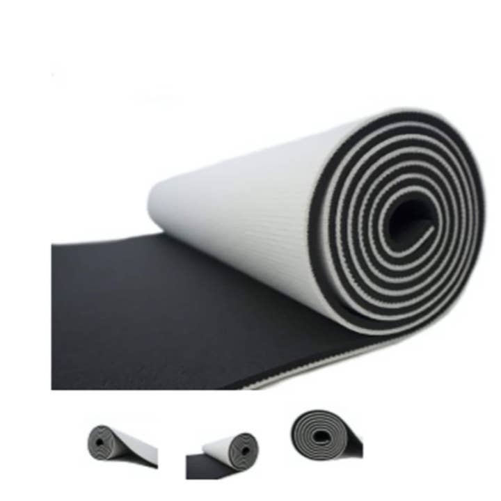 Yoga Photo Mats - Wholesale Yogamat - Op maat gemaakte Sunset Beach yogamat | San Diego | LaJolla | Zonsondergang | Geweldig cadeau | Relatiegeschenken | Yoga Retreat - Witte achterkant1