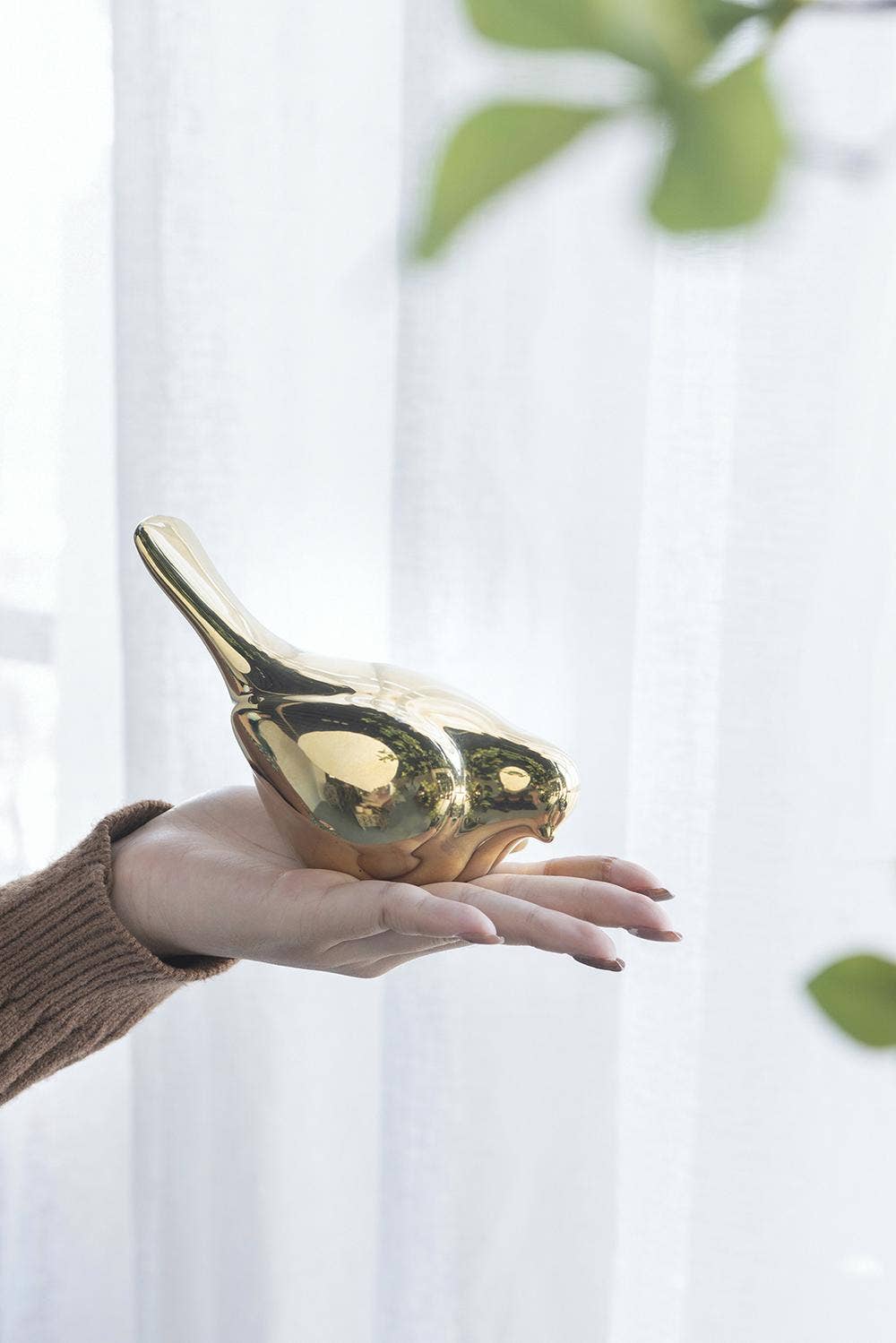 A&B Home Group Inc. - Wholesale Decorative Figurine - S/2 Chirp Bird Accents,Gold11