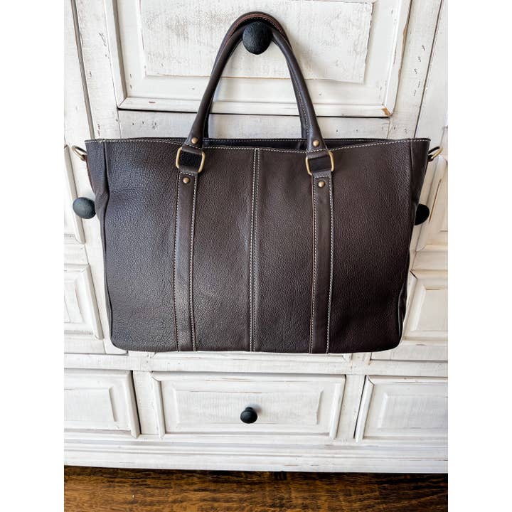 Boho Ranch Shop - Wholesale Tote Bag - Women's - Hand Tooled Leather Cowhide Western Purse Tote Work Bag5