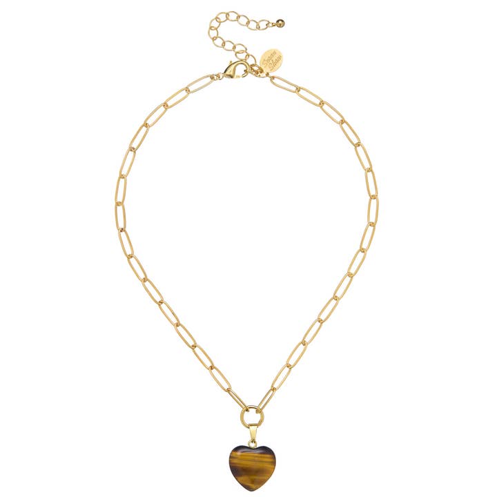 Susan Shaw - Wholesale Pendant/Charm Necklace - Audrey Heart Necklace