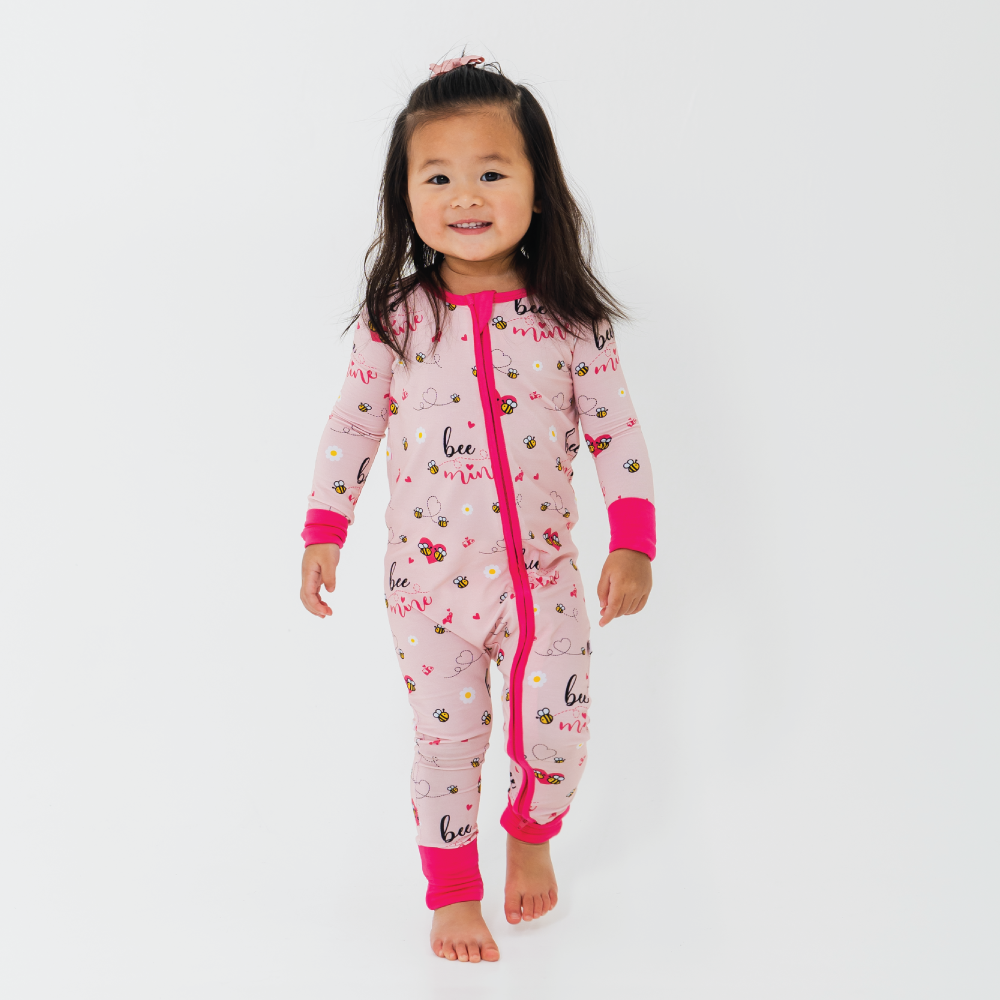 Bam & Stitch - Wholesale Sleepsuit - Baby - Bee Mine Convertible2