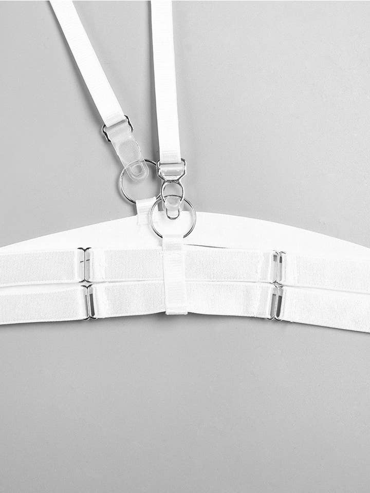 Tourtiwi - Wholesale Lingerie Bodysuit - Women's - Sexy Mesh Halter Lingerie Bodysuit22