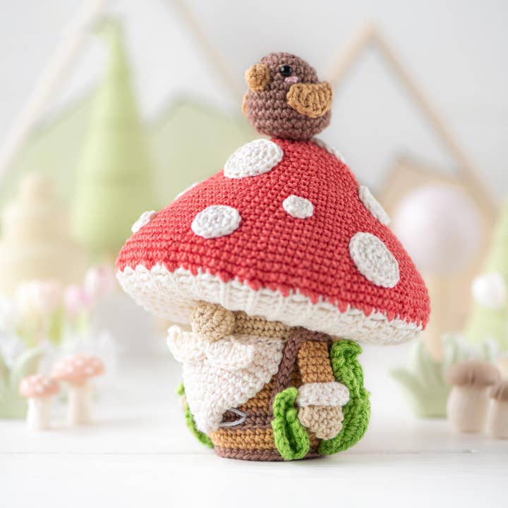 TOMOPOD LLC - Wholesale Christmas Decoration - Bear Eyeglasses Holder Crochet, Bear Crochet Eyeglass Tray (Copy)1