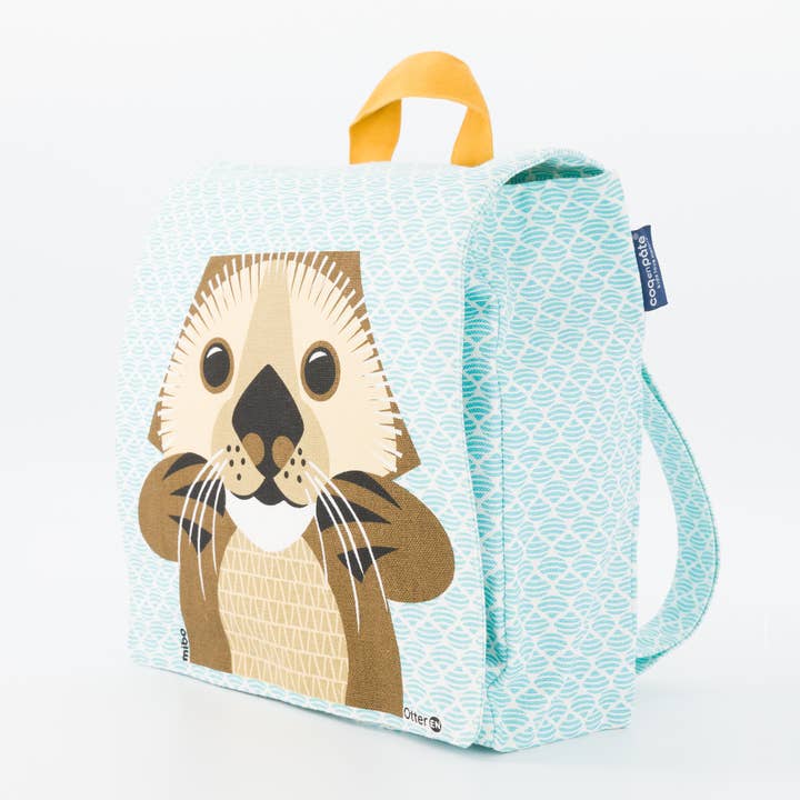 Coq En Pate - Wholesale Backpack - Kids - Back-to-school children's satchel backpack - Otter