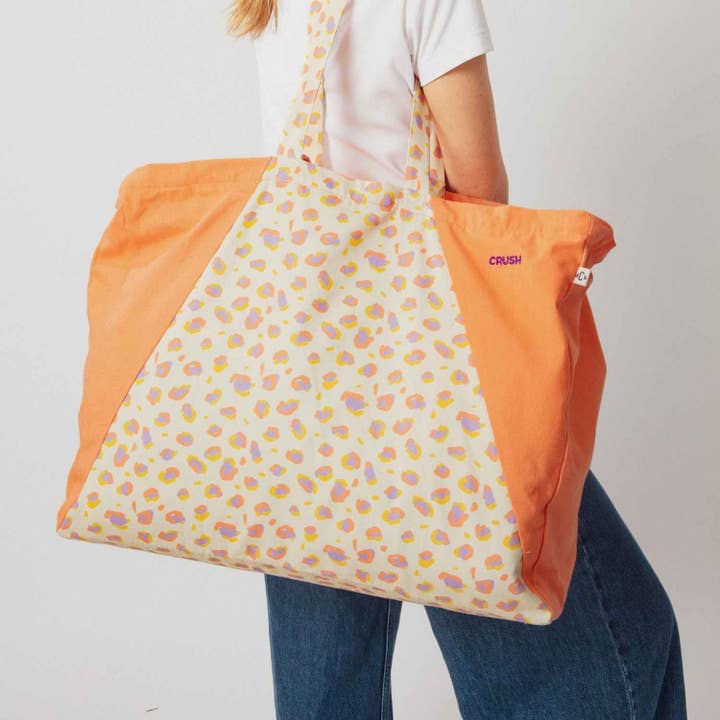 Grand cabas Crush - Motif Léo pour la vente par Chamaye