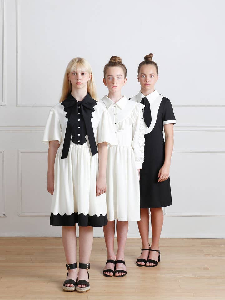 Aisabobo - Wholesale Dress - Kids - Eve dress (black)7