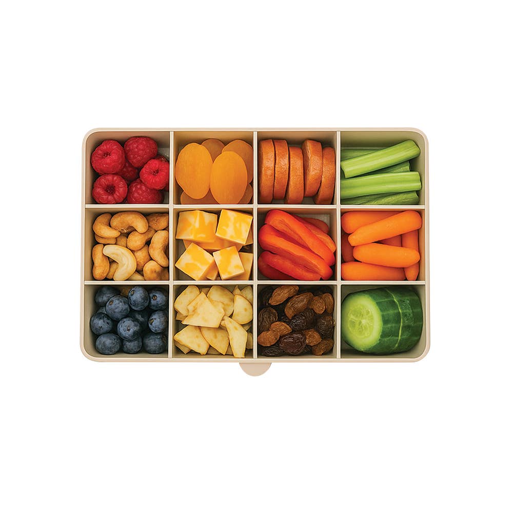 melii - Vente Boîte à goûter - Enfant et bébé - Snackle Box, contenant à collations divisé avec 12 compartiments16