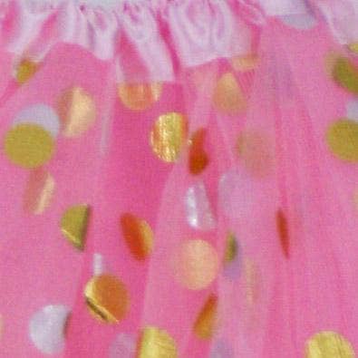 The Hair Bow Company - Wholesale Skirt – Women’s - Gold Polka Dot Adult Tutu7