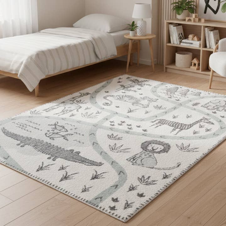 Barnmatta med djur Nuvia för wholesale av Rugura