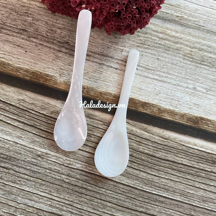 Hala Design - Vendita all'ingrosso Cucchiai (posate) - Cucchiaio da caviale in madreperla personalizzato